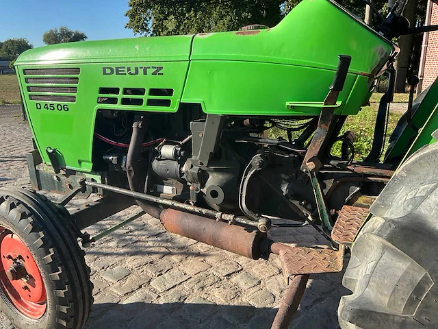 1974 deutz d 4506 oldtimer tractor - afbeelding 10 van  29