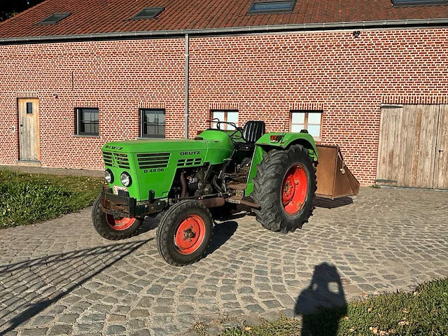 1974 deutz d 4506 oldtimer tractor - afbeelding 1 van  29