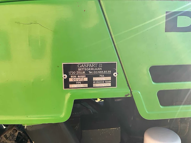 1974 deutz d 4506 oldtimer tractor - afbeelding 14 van  29