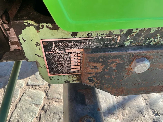 1974 deutz d 4506 oldtimer tractor - afbeelding 22 van  29