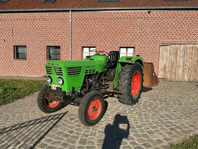 1974 deutz d 4506 oldtimer tractor - afbeelding 24 van  29