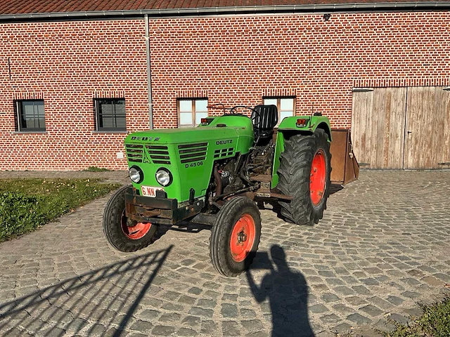 1974 deutz d 4506 oldtimer tractor - afbeelding 25 van  29