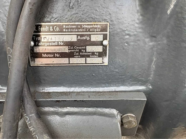 1974 fendt oldtimer tractor - afbeelding 26 van  27