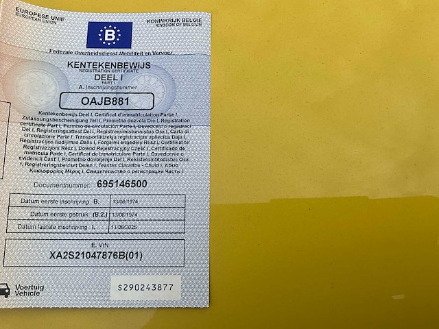 1974 leyland 1000 oldtimer - afbeelding 38 van  45