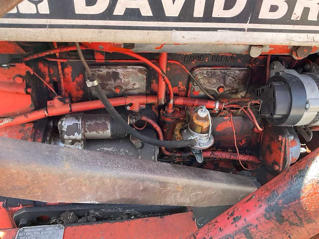 1975 david brown 996 bosbouwtractor - afbeelding 10 van  28
