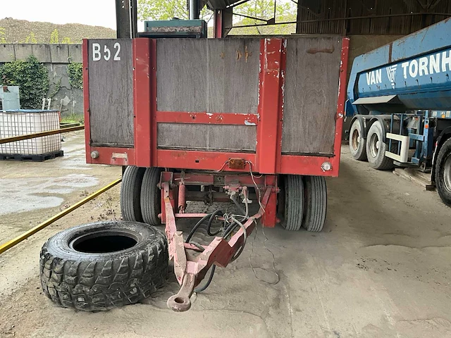 1976 krone wagen azp16 aanhangwagen vrachtwagen - afbeelding 5 van  11