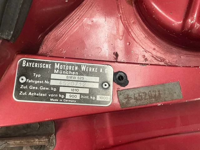 1977 - bmw 525 oldtimer - afbeelding 27 van  40