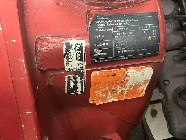 1977 - bmw 525 oldtimer - afbeelding 28 van  40