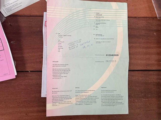 1977 - bmw 525 oldtimer - afbeelding 30 van  40