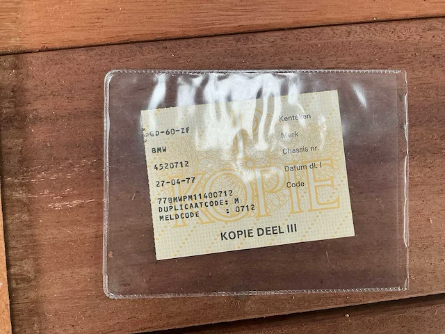 1977 - bmw 525 oldtimer - afbeelding 35 van  40