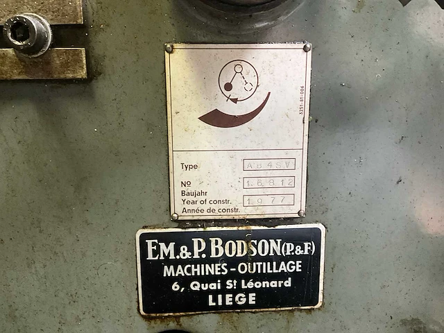 1977 bodson ab4sv verticale boorinstallaties - afbeelding 9 van  9