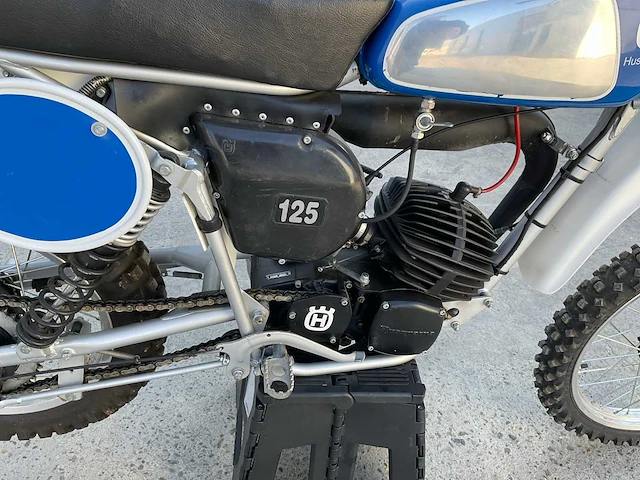 1977 husqvarna cr 125 motorcross - afbeelding 5 van  18