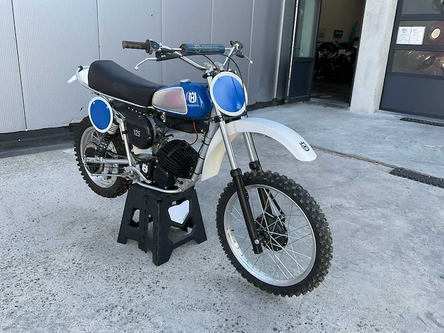 1977 husqvarna cr 125 motorcross - afbeelding 16 van  18