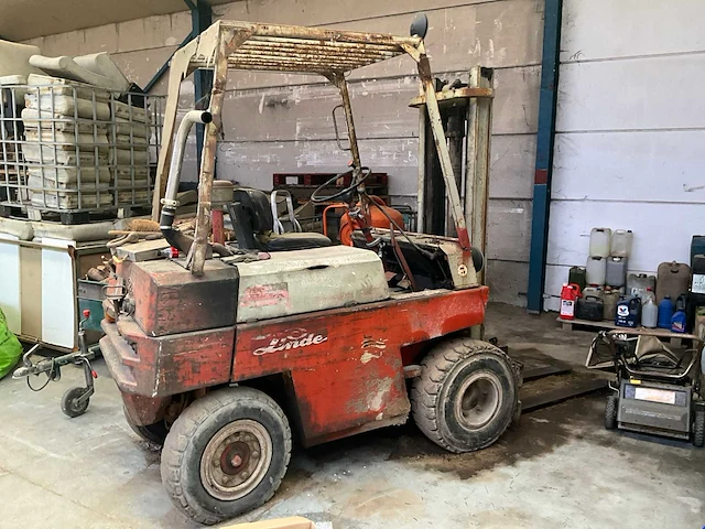 1977 linde h25d vorkheftruck - afbeelding 7 van  13