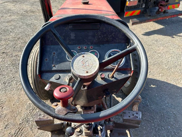 1977 massey ferguson mf 255 oldtimer tractor - afbeelding 6 van  8