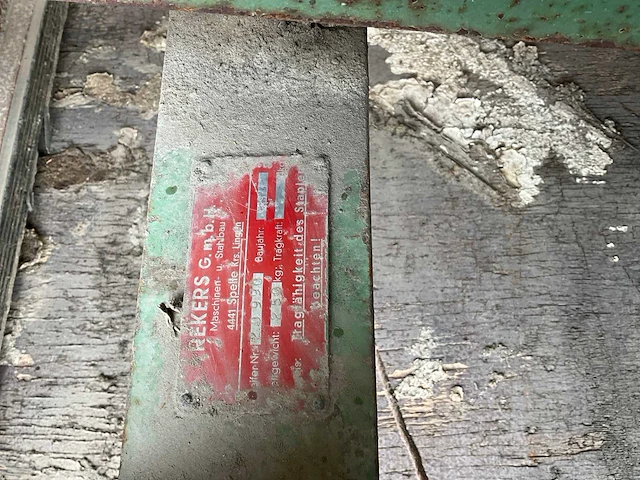 1977 rekers blokken klem voor mobiele kraan - afbeelding 5 van  5