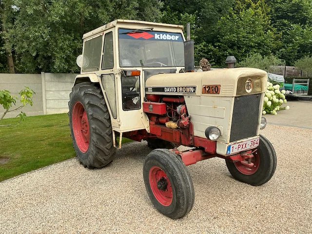 1978 david brown 1210 tractor + kipper - afbeelding 12 van  48
