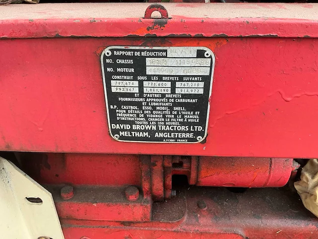 1978 david brown 1210 tractor + kipper - afbeelding 35 van  48