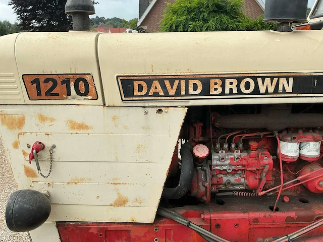 1978 david brown 1210 tractor + kipper - afbeelding 36 van  48