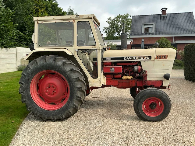 1978 david brown 1210 tractor + kipper - afbeelding 46 van  48