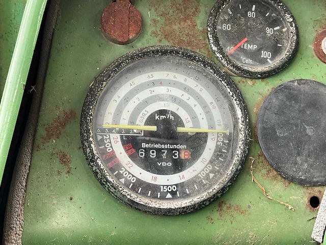 1978 fendt fw 238 farmer 104s oldtimer tractor - afbeelding 11 van  28