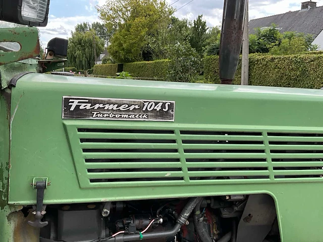 1978 fendt fw 238 farmer 104s oldtimer tractor - afbeelding 19 van  28
