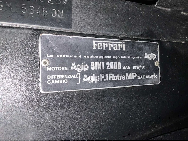 1978 ferrari 308 gtb-auto - afbeelding 43 van  55