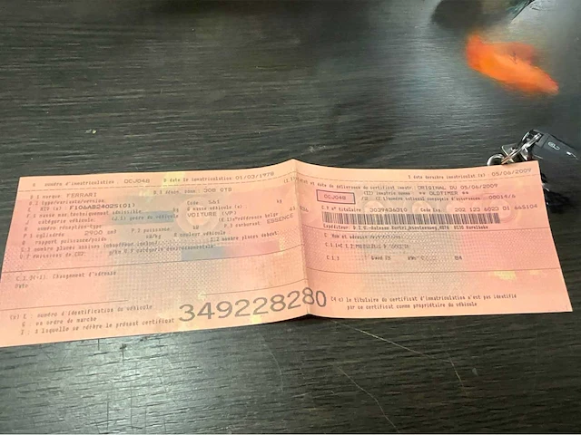 1978 ferrari 308 gtb-auto - afbeelding 51 van  55