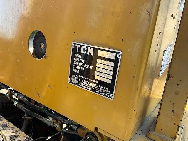 1978 tcm fd30 vorkheftruck - afbeelding 19 van  19