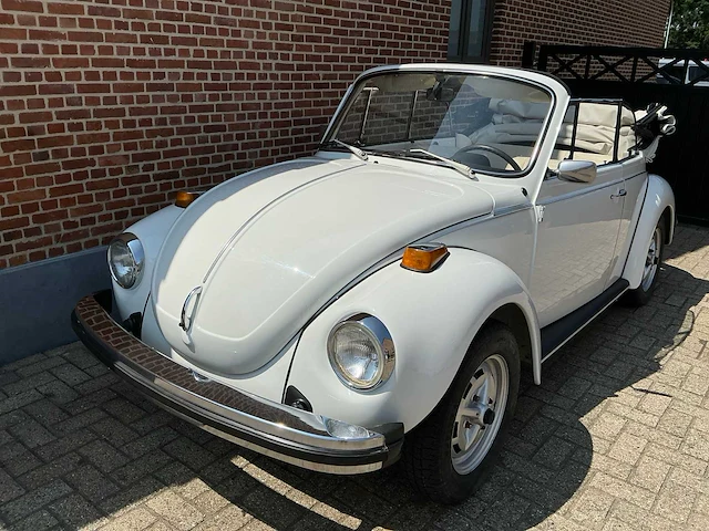 1978 volkswagen cabrio kever 1.6 injectie white edition karmann oldtimer cabrio - afbeelding 2 van  42