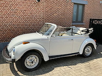 1978 volkswagen cabrio kever 1.6 injectie white edition karmann oldtimer - afbeelding 1 van  42