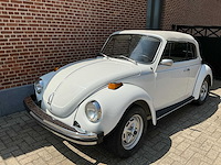 1978 volkswagen cabrio kever 1.6 injectie white edition karmann oldtimer - afbeelding 12 van  42
