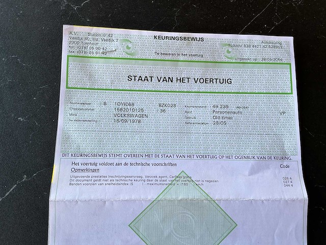 1978 volkswagen cabrio kever 1.6 injectie white edition karmann oldtimer - afbeelding 36 van  42