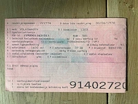 1978 volkswagen kever cabrio oldtimer - afbeelding 27 van  35