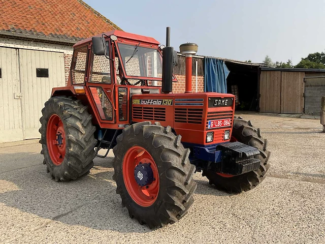 1979 same buffalo 130 oldtimer tractor - afbeelding 20 van  25