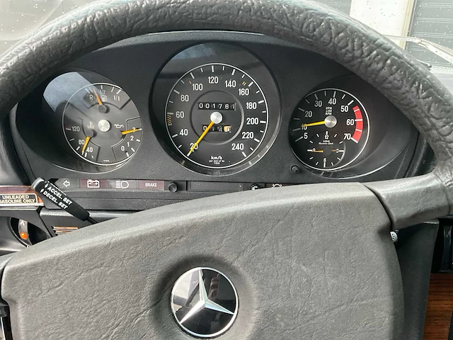 1980 - mercedes 450sl - oldtimer - afbeelding 39 van  61