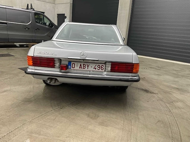 1980 - mercedes 450sl - oldtimer - afbeelding 56 van  61