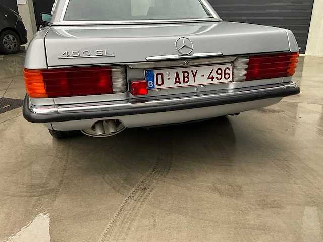 1980 - mercedes 450sl - oldtimer - afbeelding 59 van  61