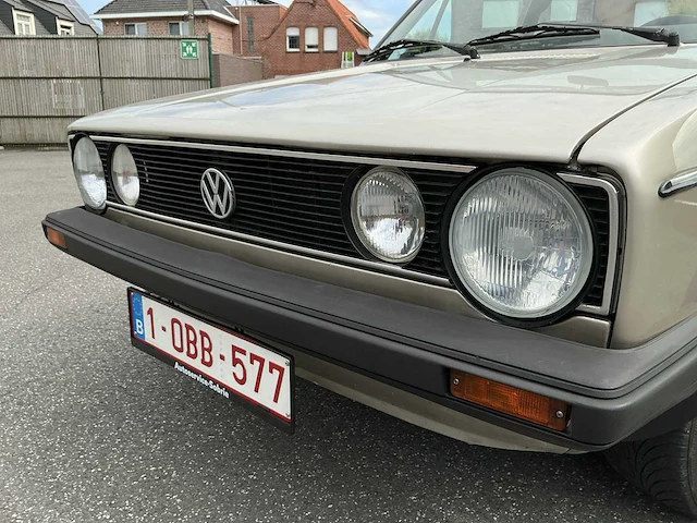 1980 - volkswagen golf 1 cabrio - afbeelding 28 van  45