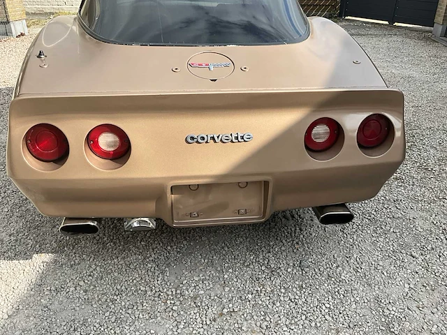 1980 chevrolette corvette c3(amper 7900km) - afbeelding 5 van  46