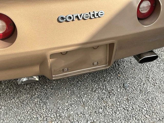 1980 chevrolette corvette c3(amper 7900km) - afbeelding 7 van  46