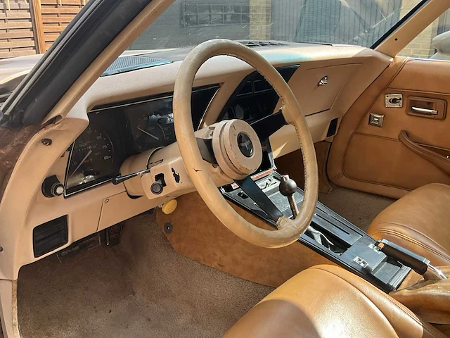 1980 chevrolette corvette c3(amper 7900km) - afbeelding 14 van  46