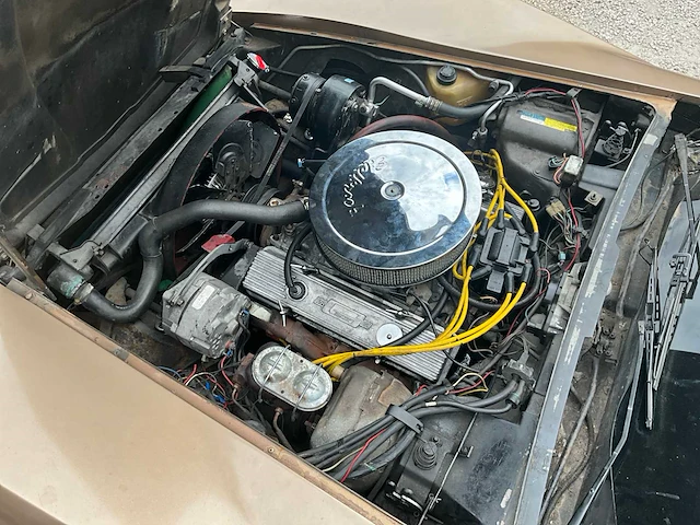 1980 chevrolette corvette c3(amper 7900km) - afbeelding 32 van  46