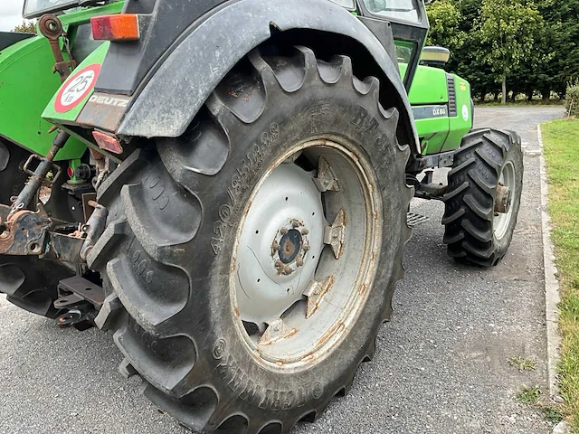 1980 deutz dx85 vierwielaangedreven landbouwtractor - afbeelding 4 van  23