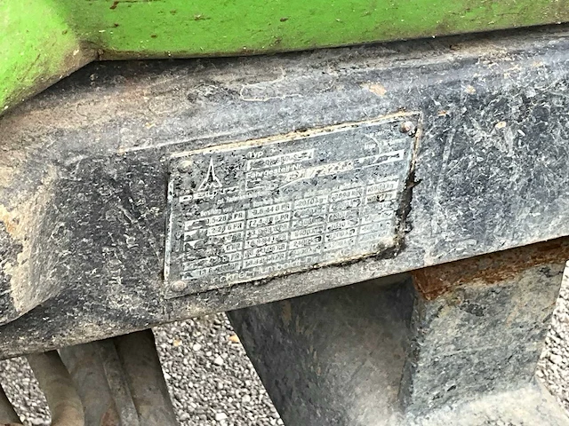 1980 deutz dx85 vierwielaangedreven landbouwtractor - afbeelding 6 van  23