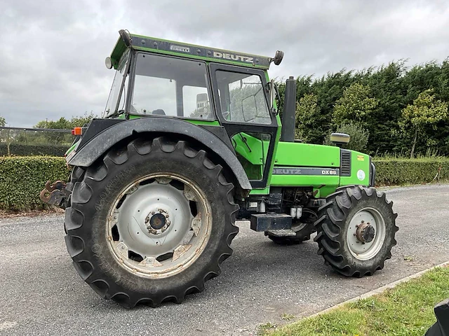 1980 deutz dx85 vierwielaangedreven landbouwtractor - afbeelding 20 van  23