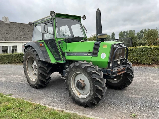 1980 deutz dx85 vierwielaangedreven landbouwtractor - afbeelding 21 van  23