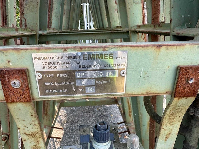 1980 emmes dpp 300 16 diverse persmachines - afbeelding 3 van  3