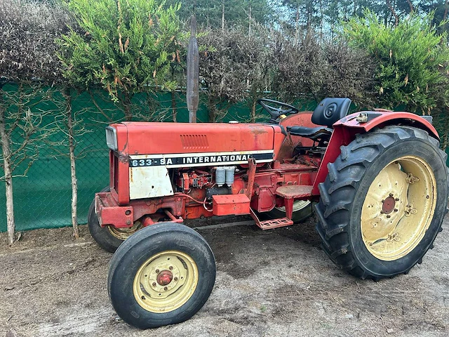 1980 international harvester 633 sa tractor 2wd - afbeelding 7 van  14