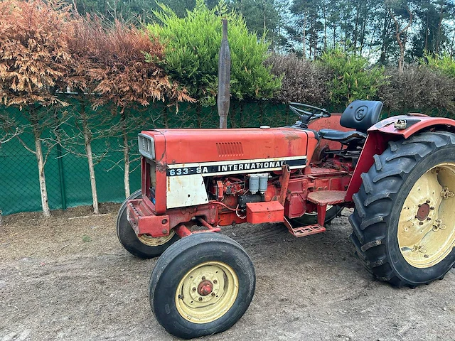 1980 international harvester 633 sa tractor 2wd - afbeelding 8 van  14